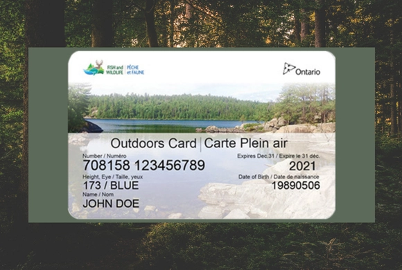 Ontario Outdoors Card