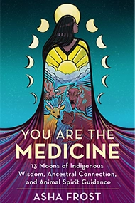 Cover of the book "You are the Medicine" by Asha Frost